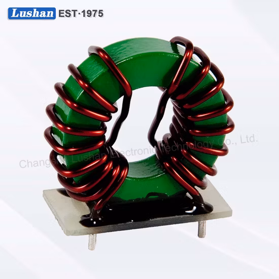 Bobina de choque magnética personalizada 4 * 15 mm 3.3uh R Tipo Filtro DIP Choke Inductor de núcleo de varilla de núcleo de ferrita de alta corriente