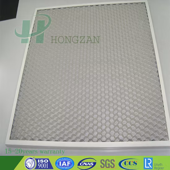Material de construcción ambiental Núcleo de nido de abeja de aluminio